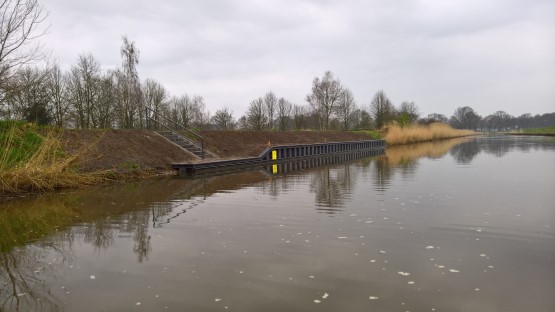 Kano-aanlegplaatsen langs het Apeldoorns kanaal