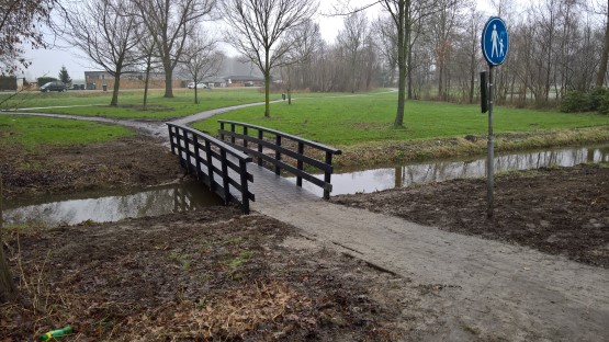 Vervangen bruggen Noorderpark Meppel